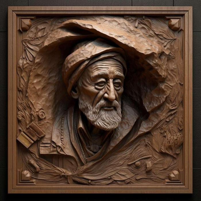 نموذج ثلاثي الأبعاد لآلة CNC 3D Art 